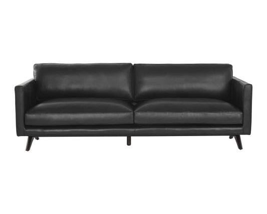 Sunpan - Westport Rogers Sofa - Cortina Black Leather - 110580 view 2