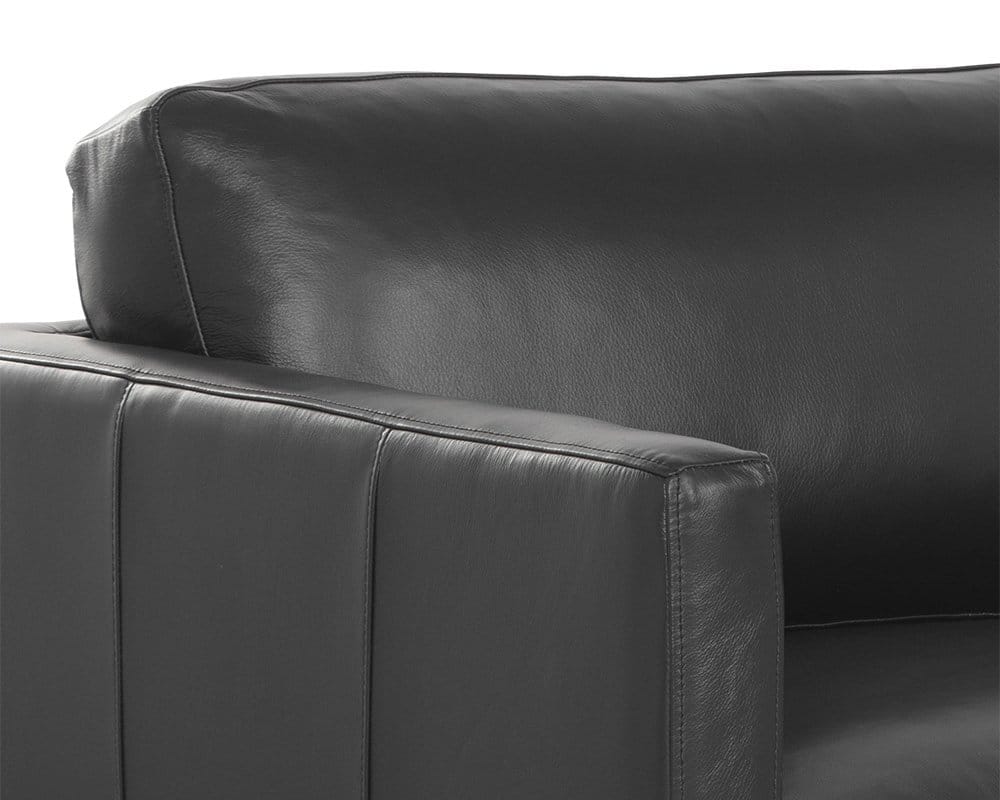 Sunpan - Westport Rogers Sofa - Cortina Black Leather - 110580 view 6