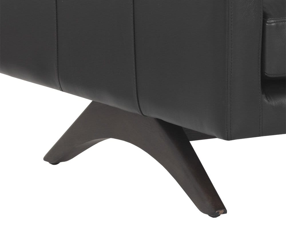 Sunpan - Westport Rogers Sofa - Cortina Black Leather - 110580 view 7