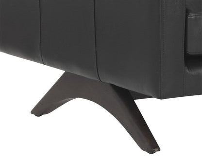 Sunpan - Westport Rogers Sofa - Cortina Black Leather - 110580 view 7