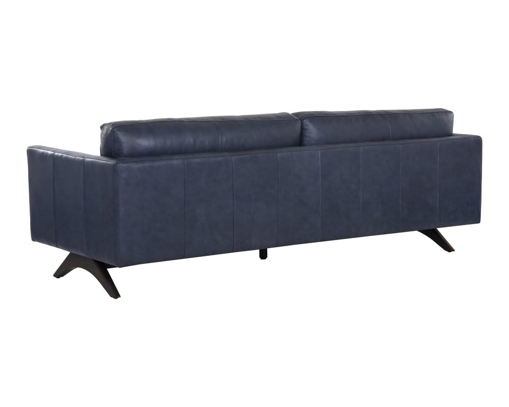 Sunpan - Westport Rogers Sofa - Cortina Ink Leather - 110581 view 3
