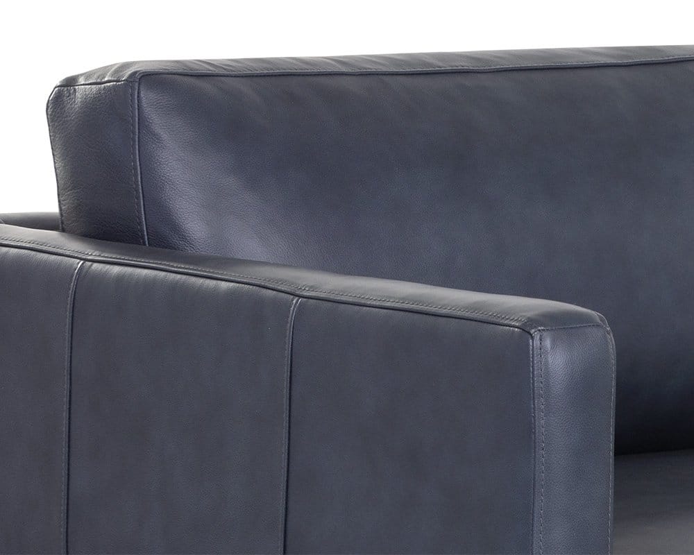 Sunpan - Westport Rogers Sofa - Cortina Ink Leather - 110581 view 6
