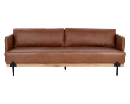 Sunpan - Westport Saul Sofa - Shalimar Tobacco Leather - 111425_CLOSEOUT view 2