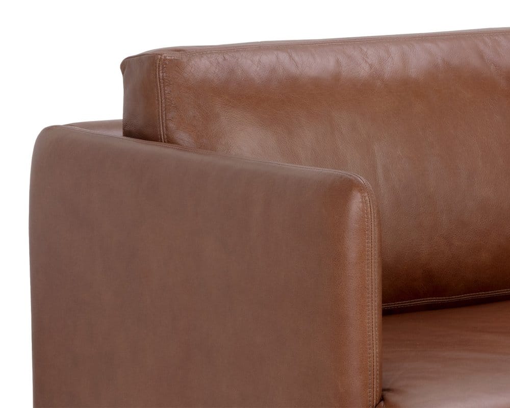 Sunpan - Westport Saul Sofa - Shalimar Tobacco Leather - 111425_CLOSEOUT view 6