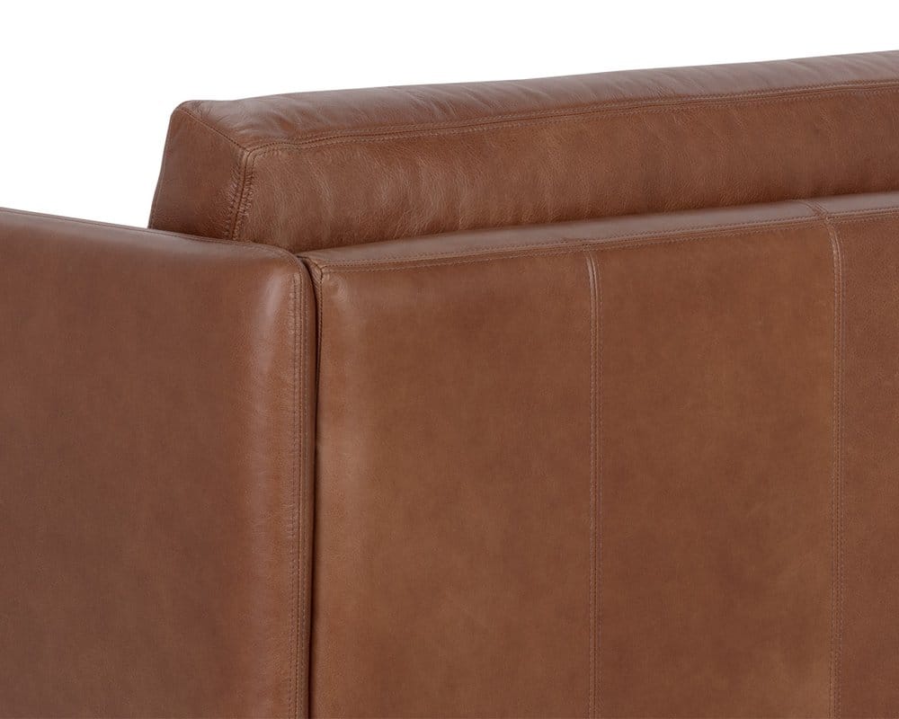 Sunpan - Westport Saul Sofa - Shalimar Tobacco Leather - 111425_CLOSEOUT view 7