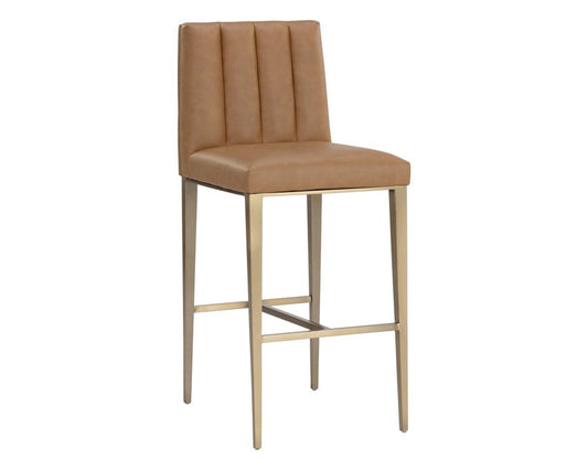 Sunpan - Wilbur Barstool - Milliken Cognac - 111430 view 1