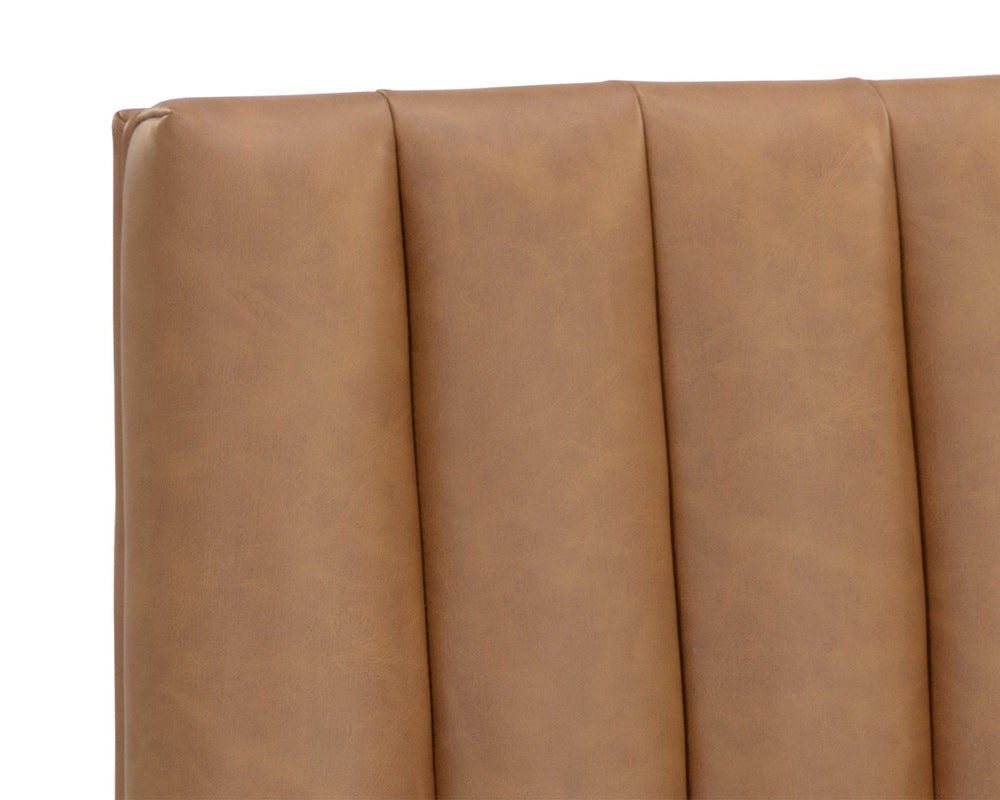 Sunpan - Wilbur Counter Stool - Milliken Cognac - 111431 view 6