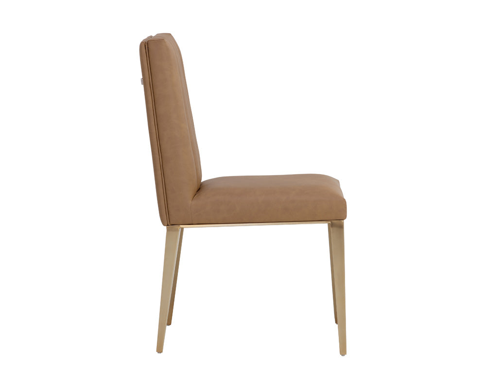 Sunpan - Wilbur Dining Chair - Milliken Cognac (Set Of 2) - 111429 view 3