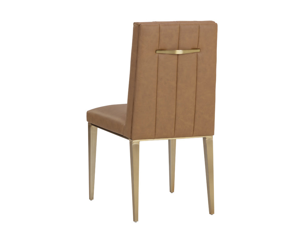 Sunpan - Wilbur Dining Chair - Milliken Cognac (Set Of 2) - 111429 view 4