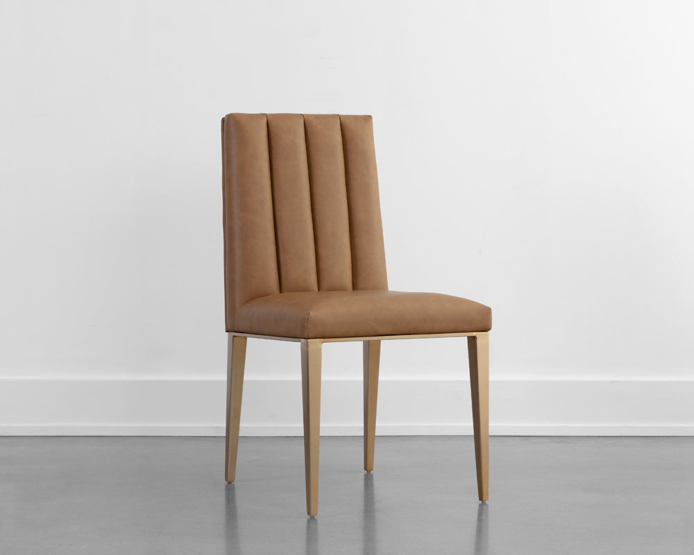 Sunpan - Wilbur Dining Chair - Milliken Cognac (Set Of 2) - 111429 view 5