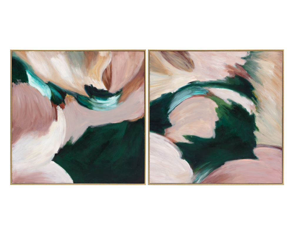 Sunpan - Wild Ones (Set Of 2) - 48in X 48in - Gold Floater Frame - A0365 view 8
