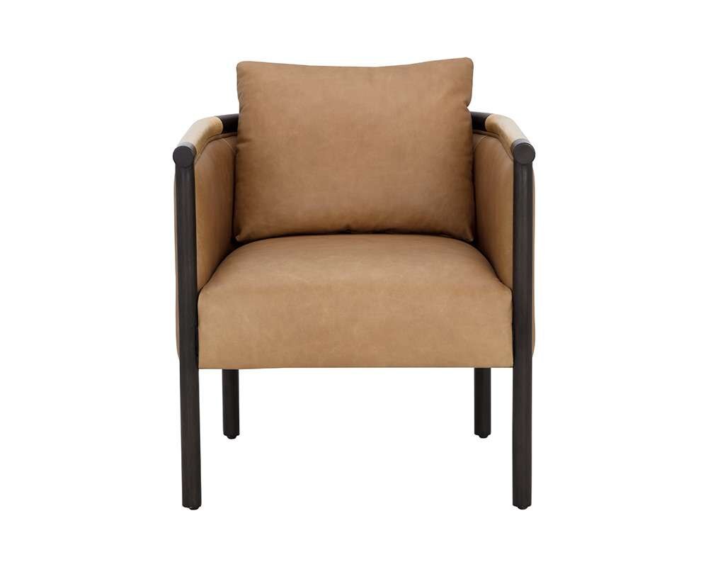 Sunpan - Westport Wilder Lounge Chair - Ludlow Sesame Leather - 111423 veiw 2