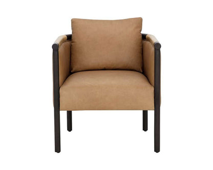 Sunpan - Westport Wilder Lounge Chair - Ludlow Sesame Leather - 111423 veiw 2