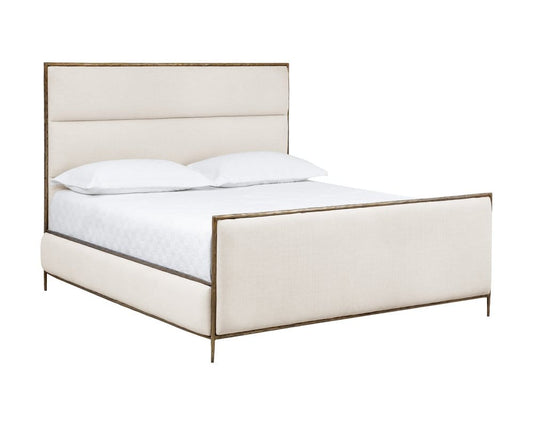 Sunpan - Yasmine Bed - King - Zenith Alabaster - 111736 view 1