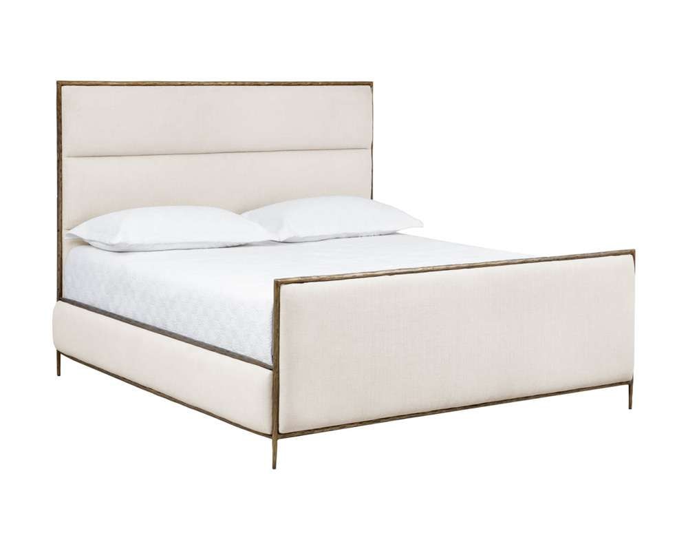 Sunpan - Yasmine Bed - King - Zenith Alabaster - 111736 veiw 1