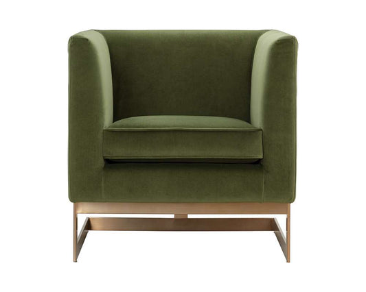Sunpan - Ikon Yvette Armchair - Gold - Meg Olive - 110383 veiw 2