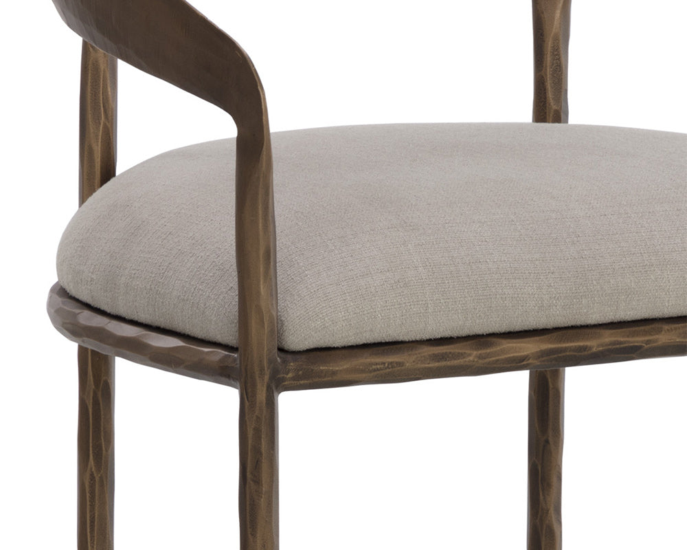 Sunpan - Zanatta Counter Stool - Zenith Taupe Grey - 110614 view 6