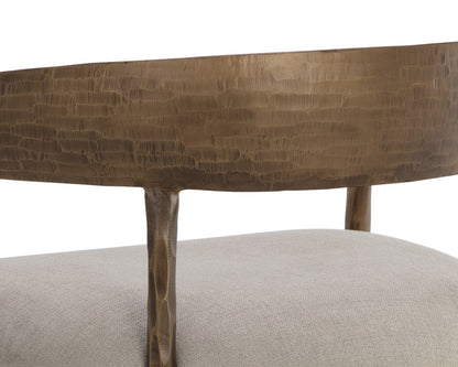 Sunpan - Zanatta Counter Stool - Zenith Taupe Grey - 110614 view 7