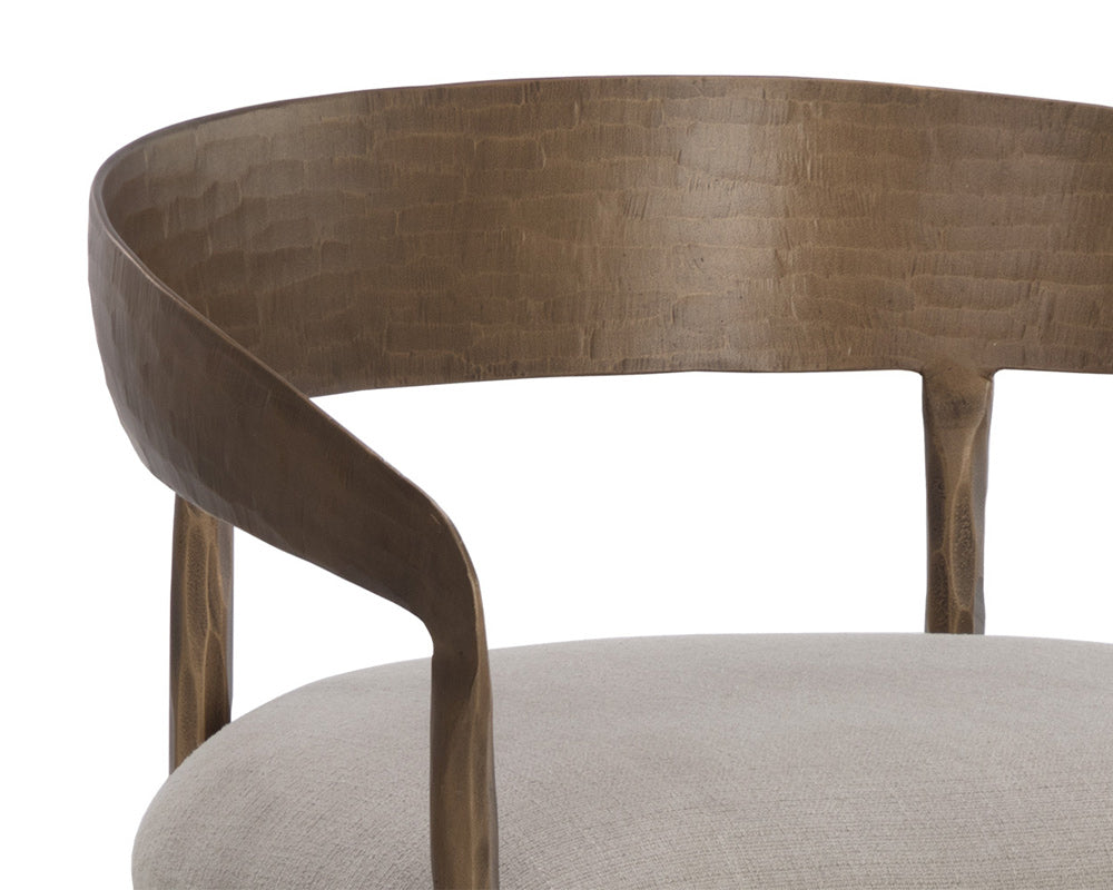 Sunpan - Zanatta Counter Stool - Zenith Taupe Grey - 110614 view 9