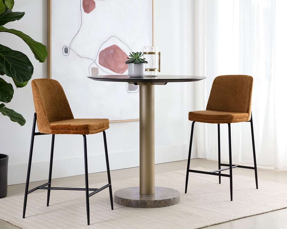 Sunpan - Ikon Zeke Counter Stool - Black - Bergen Marmalade - 108518 veiw 4