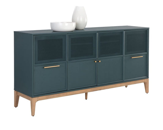 Sunpan - Zenn Rivero Sideboard - Teal - 110750 view 1
