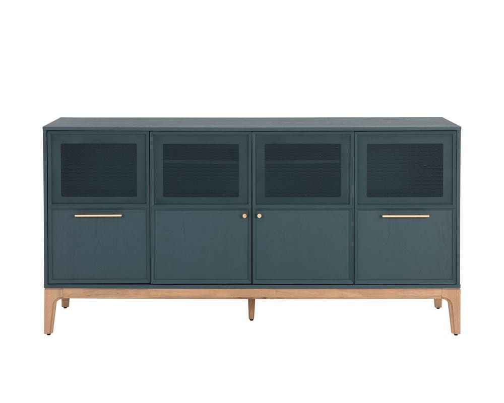 Sunpan - Zenn Rivero Sideboard - Teal - 110750 view 3