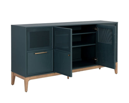 Sunpan - Zenn Rivero Sideboard - Teal - 110750 view 4