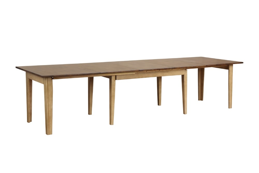 Sunset Trading - 12 Piece Brook Rectangular Extension Dining Set with Sideboard - DLU-BR134-PW12PC veiw 2