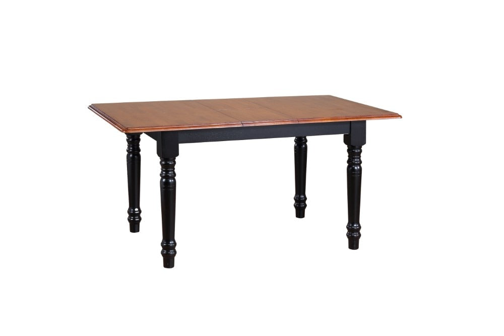 Sunset Trading - 5 Piece Butterfly Leaf Dining Table Set with Arrowback Chairs - DLU-TLB3660-820-BCH5PC veiw 3