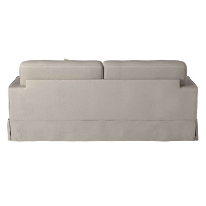 Sunset Trading - American Slipcovered 88in Sofa in Light Gray - SU-108500-220591 veiw 3