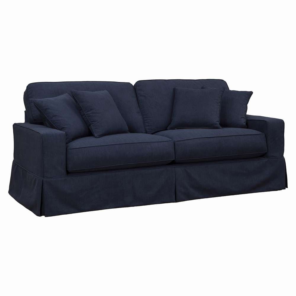 Sunset Trading -  Americana   Slipcover Only for Box Cushion Track Arm Sofa  - SU-108500SC-391049 veiw 1