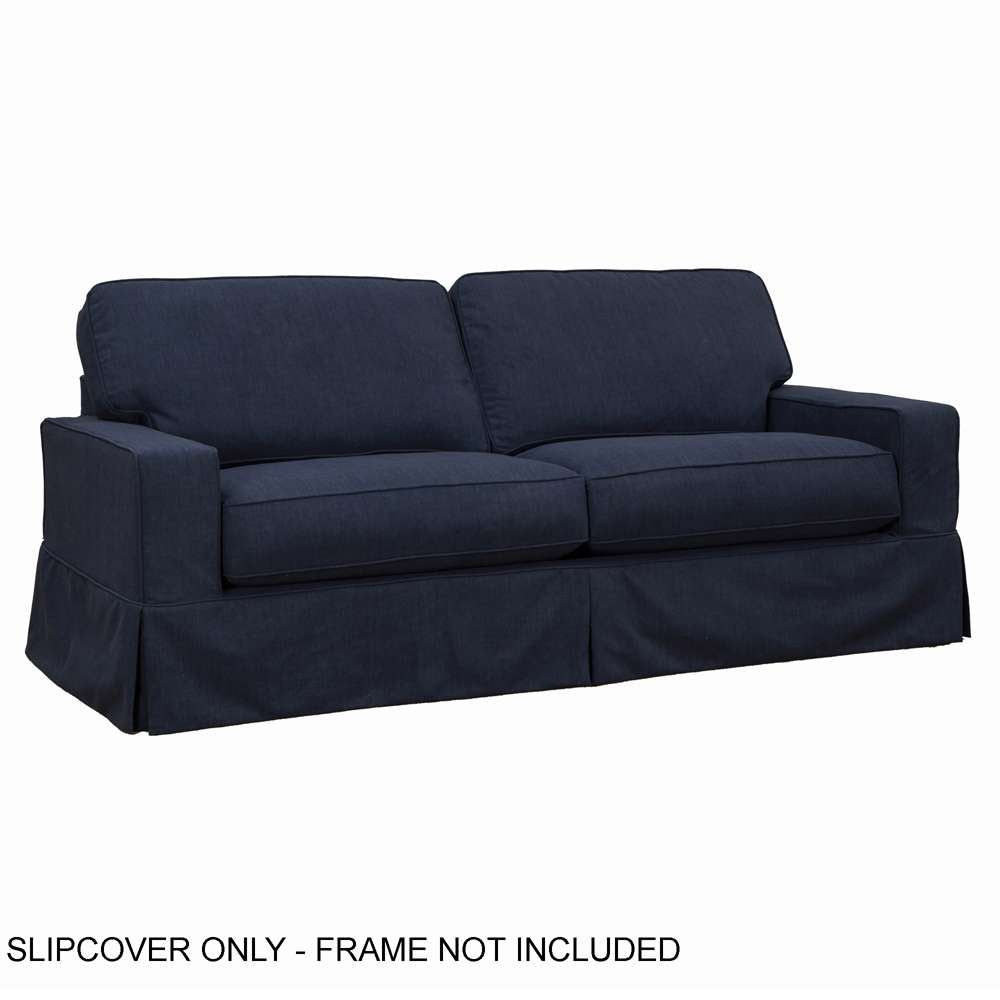 Sunset Trading -  Americana   Slipcover Only for Box Cushion Track Arm Sofa  - SU-108500SC-391049 veiw 2