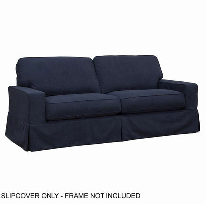 Sunset Trading -  Americana   Slipcover Only for Box Cushion Track Arm Sofa  - SU-108500SC-391049 veiw 2