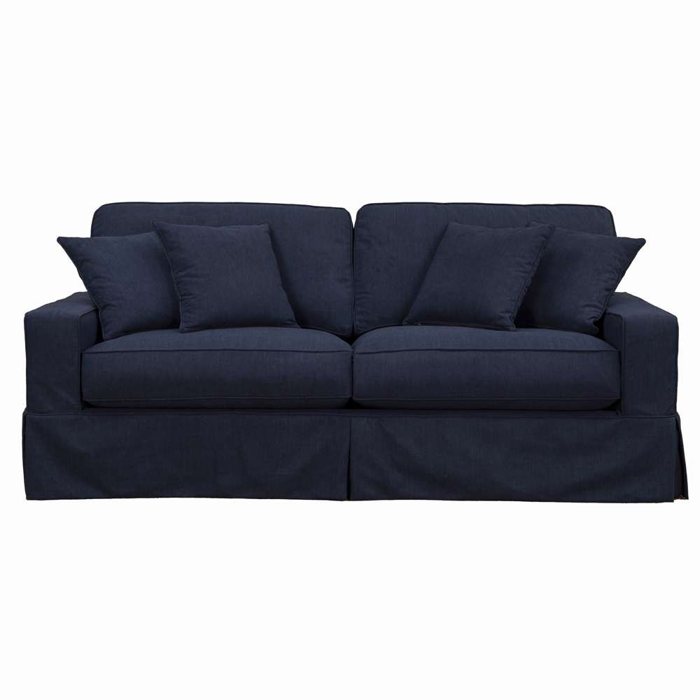 Sunset Trading -  Americana   Slipcover Only for Box Cushion Track Arm Sofa  - SU-108500SC-391049 veiw 3