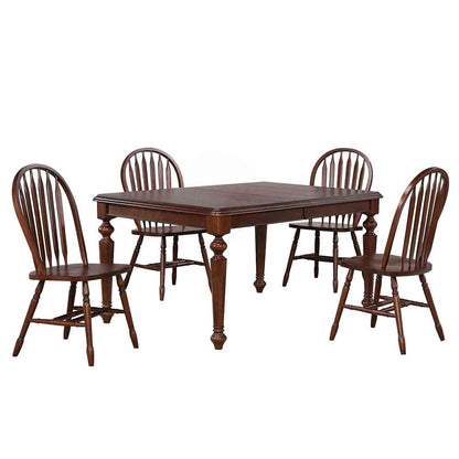 Sunset Trading -  Andrews  5 Piece 76in Rectangular Extendable Dining Set  - DLU-ADW4276-820-CT5P veiw 1