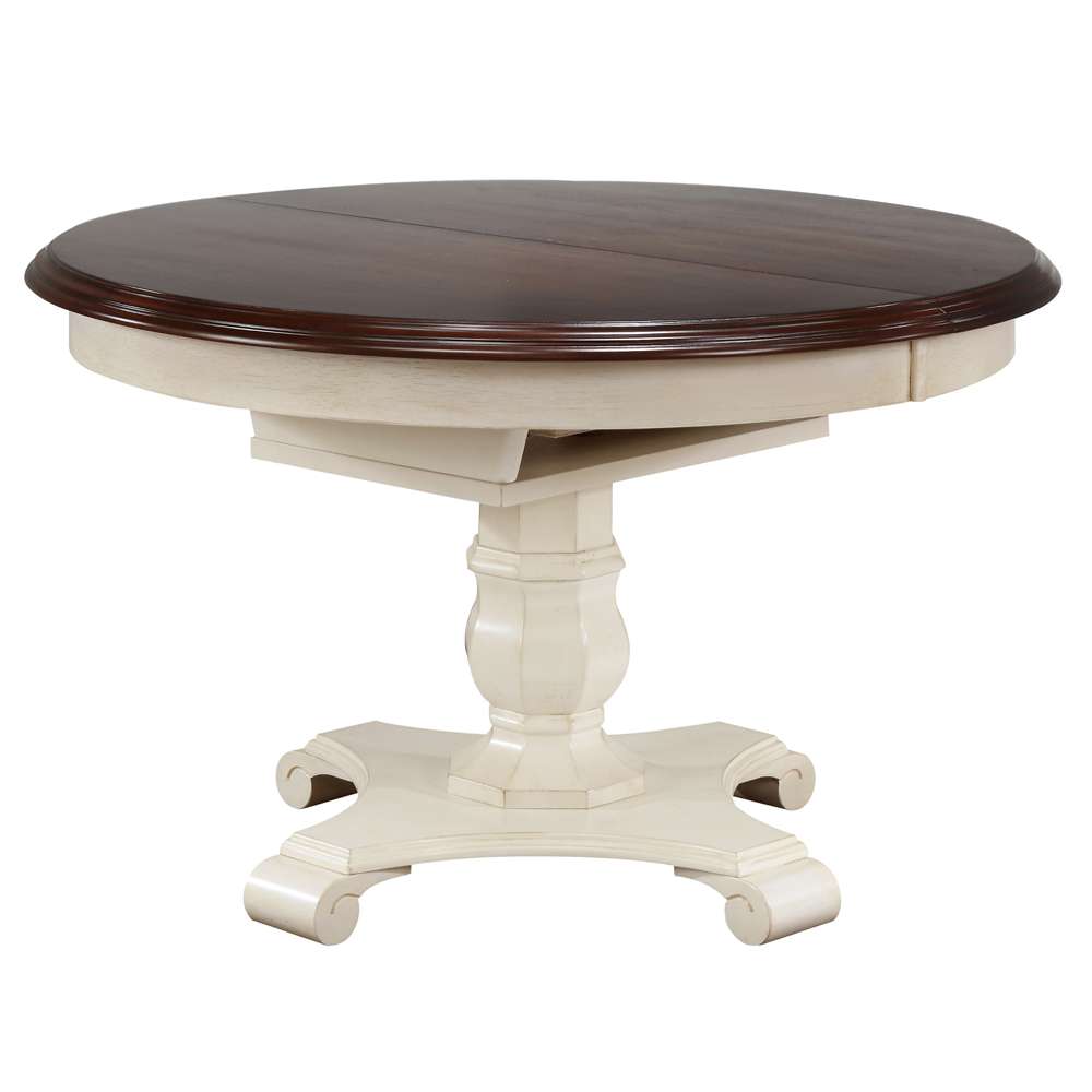 Sunset Trading -  Andrews  7 Piece 48in Round or 66in Oval Extendable Dining Set  - DLU-ADW4866-C12-AW7P veiw 4