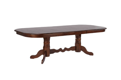 Sunset Trading - Andrews 7 Piece Double Pedestal Extendable Dining Set - DLU-ADW4296-C30-CT7PC veiw 2