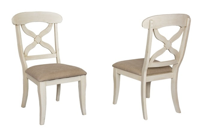 Sunset Trading - Andrews Dining Chair in Antique White (Set of 2) - DLU-ADW-C12-AW-2 veiw 1