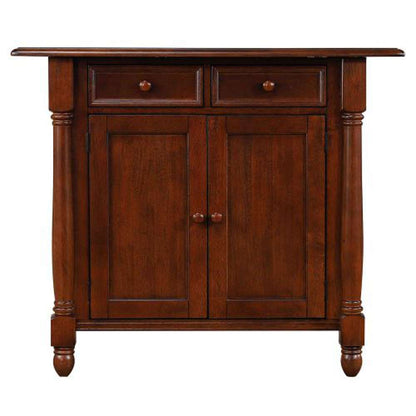 Sunset Trading -  Andrews  Drop Leaf Kitchen Island  - DLU-KI-4222-CT veiw 2