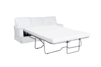 Sunset Trading - Ariana Slipcovered Sleeper Sofa Performance White - SU-78341-81 veiw 3