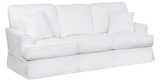 Sunset Trading - Ariana Slipcovered Sofa Performance White - SU-78301-81 veiw 1