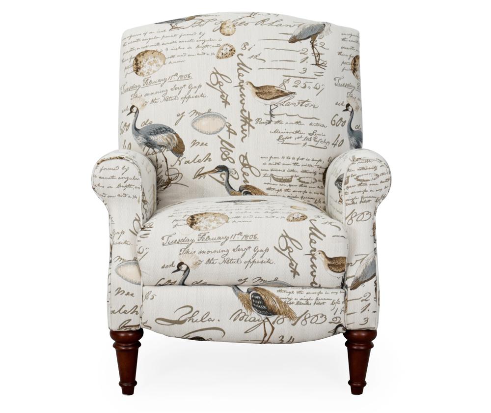 Sunset Trading - Bird Script Recliner - SU-1090-86-8548-25 veiw 1