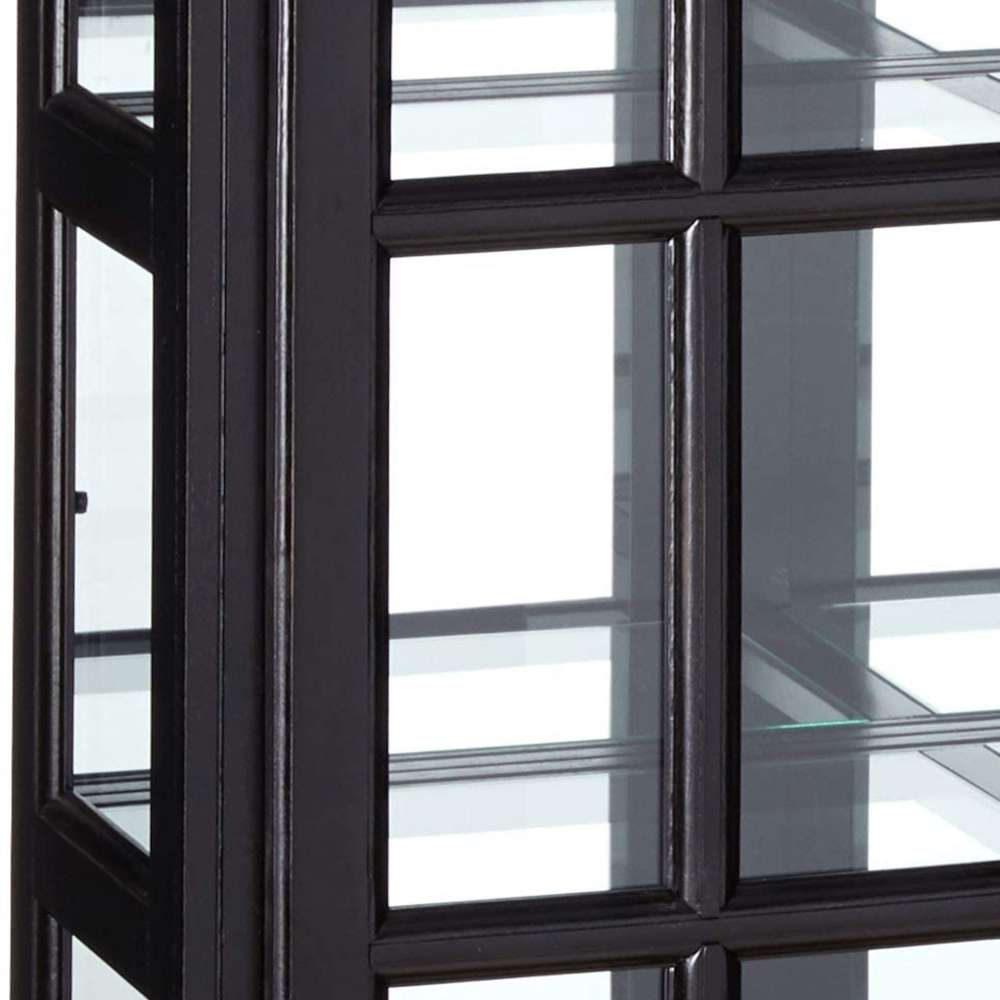 Sunset Trading -  Black Cherry Selections Treasure Buffet and Lighted Hutch  - DLU-22-BH-BCH veiw 4