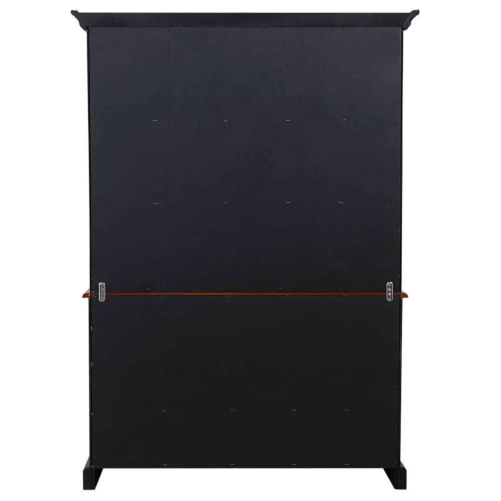 Sunset Trading -  Black Cherry Selections Treasure Buffet and Lighted Hutch  - DLU-22-BH-BCH veiw 6