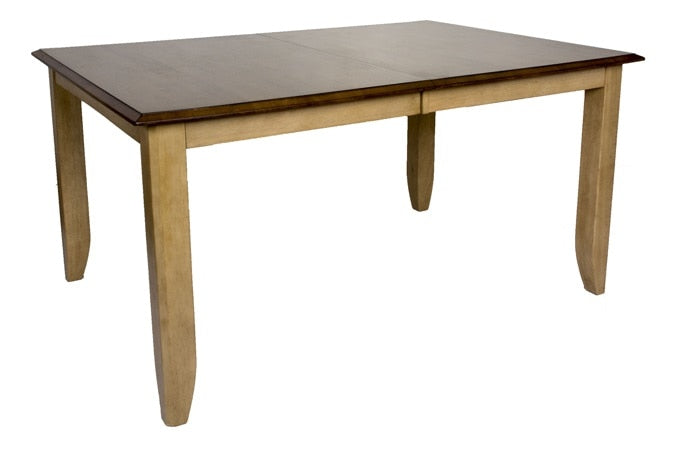 Sunset Trading - Brook Extension Dining Table - DLU-BR4272-PW veiw 1