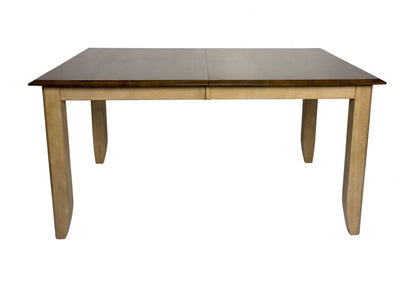 Sunset Trading - Brook Extension Dining Table - DLU-BR4272-PW veiw 2