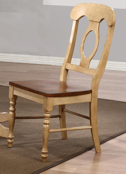 Sunset Trading - Brook Napoleon Dining Chair (Set of 2) - DLU-BR-C50-PW-2 veiw 2