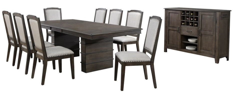 Sunset Trading - Cali 10 Piece Extendable Dining Set With Server - DLU-CA113-8C-SR10PC veiw 1