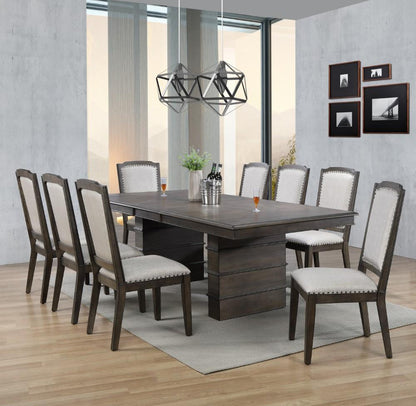 Sunset Trading - Cali 9 Piece Extendable Dining Set - DLU-CA113-8C-9PC veiw 2