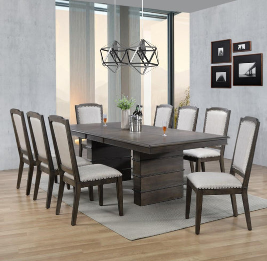 Sunset Trading - Cali 9 Piece Extendable Dining Set - DLU-CA113-8C-9PC veiw 2